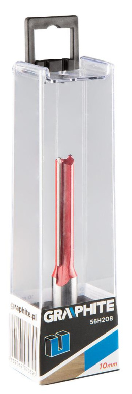 Frez palcowy dwuostrzowy długi, HM, 10 x 50 mm, tr