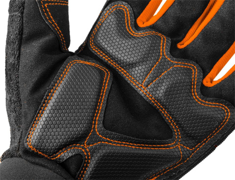 Rękawice robocze z magnesem, bez palców, rozmiar 10"