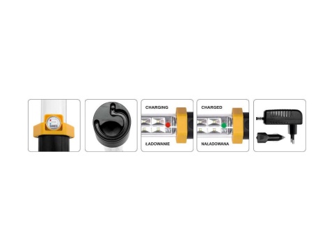 LAMPA WARSZTATOWA 12 SMD LED 82728V VOREL