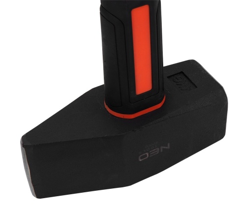 Młotek kamieniarski 4 kg, trzonek z włókna szklane