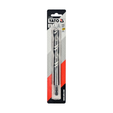 WIERTŁO DO DREWNA SPIRALNE 16MM HEX YT-33870 YATO