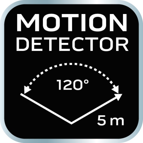 Lampa solarna ścienna SMD LED 350 lm