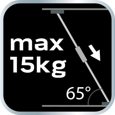 Podpora teleskopowa 115-290 cm