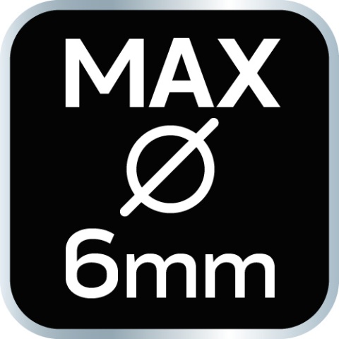 Sekator do młodych pędów 185 mm, zakres do 6 mm