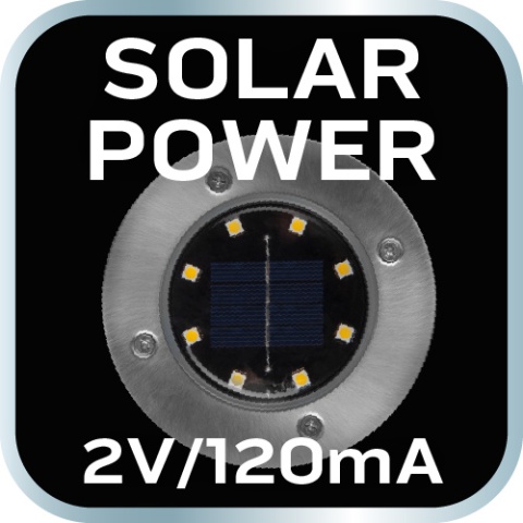 Lampa solarna trawnikowa LED 50 lm