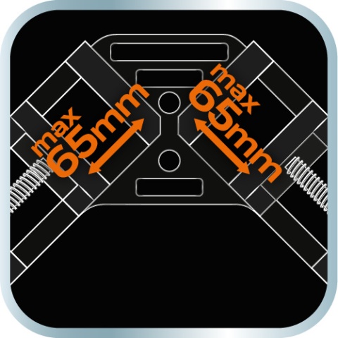 Ścisk narożnikowy podwójny