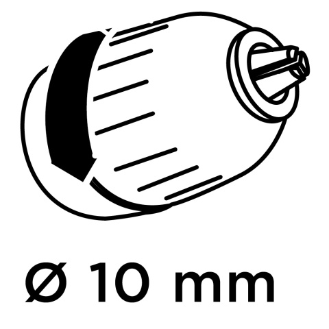 Wiertarko-wkrętarka sieciowa 300W, uchwyt samozaciskowy
