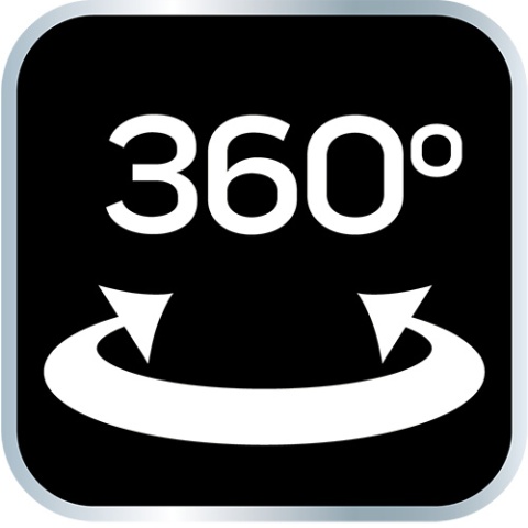 Imadło ślusarskie obrotowe 100 mm, 360stopni