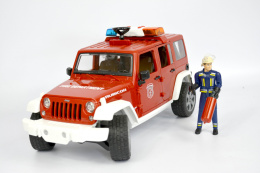 Jeep Straż Pożarna z figurką 02528 Bruder