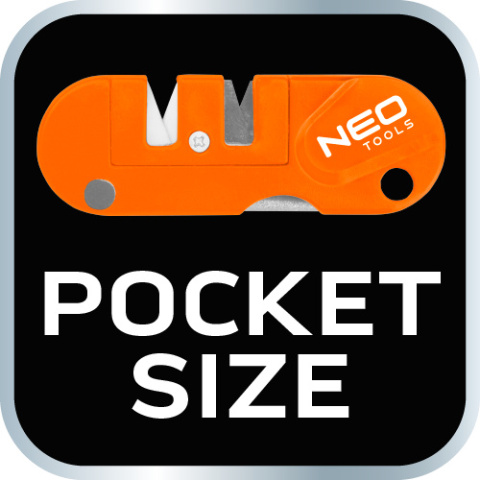 Ostrzałka do noży, kieszonkowa