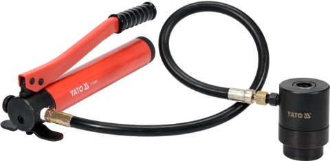 WYCINAK HYDRAULICZNY OTWORÓW W BLACHACH YATO