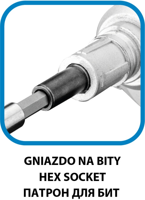 Wiertarko-wkrętarka sieciowa 520W, obroty 0-4200 m