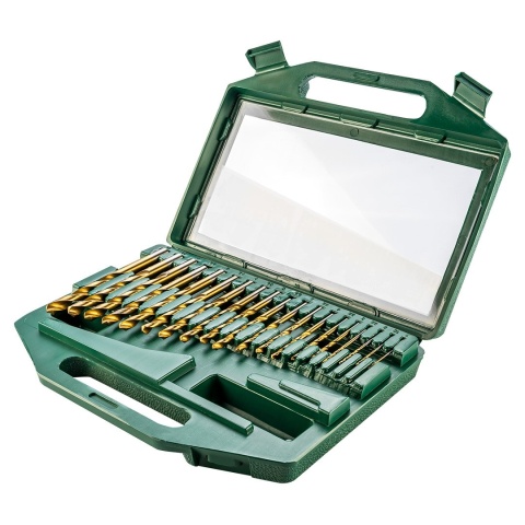 Wiertła do metalu HSS-TiN, 1.0-10.0 mm, 60H739