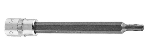 Końcówka TORX TX20 na nasadce 1/4", długa, 87 mm