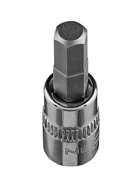 Końcówka sześciokątna H6 na nasadce 1/4", krótka 37 Końcówka sześciokątna H6 na nasadce 1/4", krótka 37