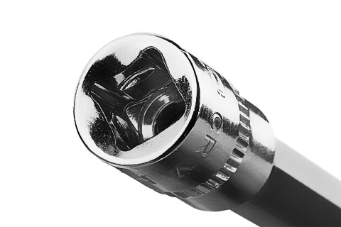 Końcówka sześciokątna H7 na nasadce 1/4", długa 87