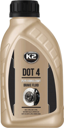 Płyn hamulcowy DOT-4 0,5L K2