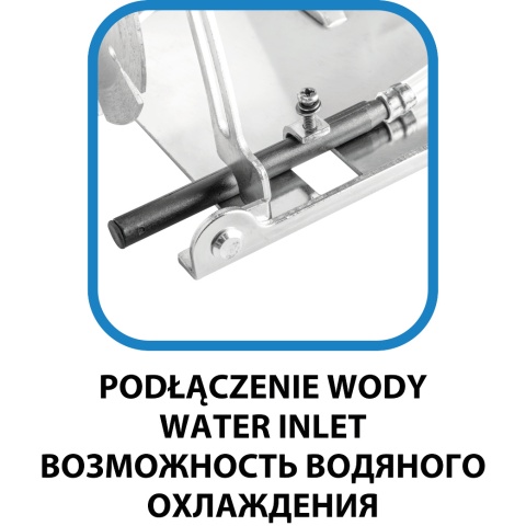 Przecinarka do gresu i kamienia 1400W, 125 mm