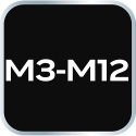Narzynki i gwintowniki M3-M12, zestaw 32 szt. HSS