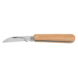 Nóż monterski, drewniane okładki