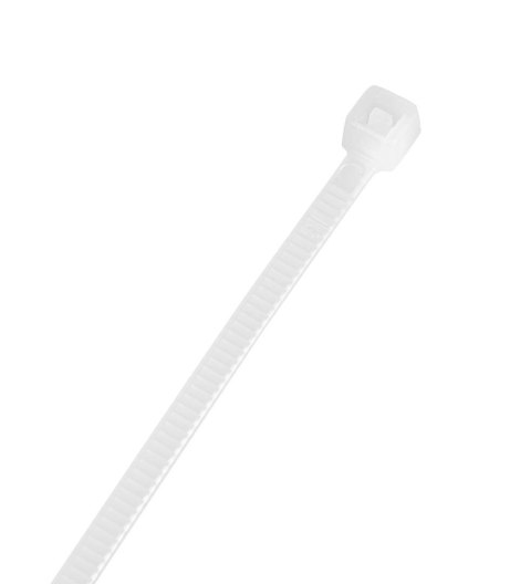 Opaski zaciskowe 2.5 x 200 mm, 100 szt., białe Opaski zaciskowe 2.5 x 200 mm, 100 szt., białe
