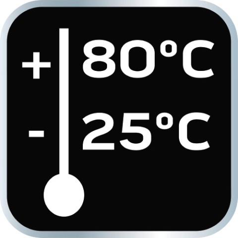 Opaski zaciskowe 2.5 x 200 mm, 100 szt., czarne