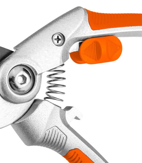 Sekator kowadełkowy 210 mm, zakres do 20 mm, alumi