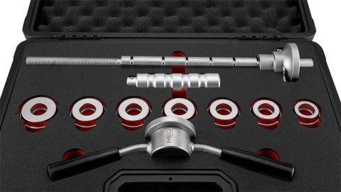 Zestaw narzędzi do montażu i demontażu łożysk głów