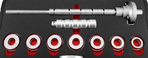 Zestaw narzędzi do montażu i demontażu łożysk głów