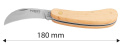 Nóż monterski sierpak, drewniane okładki
