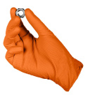 Rękawiczki nitrylowe, pomarańczowe, 50 sztuk, rozm M