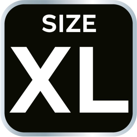 Rękawiczki nitrylowe, pomarańczowe, 50 sztuk, rozm XL