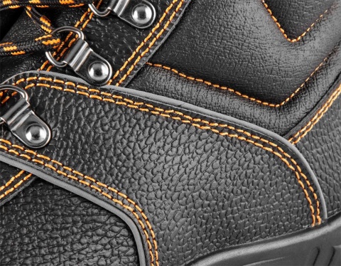 Trzewiki skórzane S3 SRC, stalowy podnosek, rozmiar 40