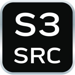 Trzewiki skórzane S3 SRC, stalowy podnosek, rozmiar 44