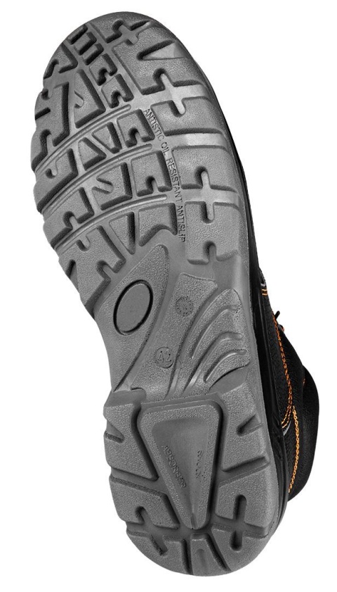 Trzewiki skórzane S3 SRC, stalowy podnosek, rozmiar 46